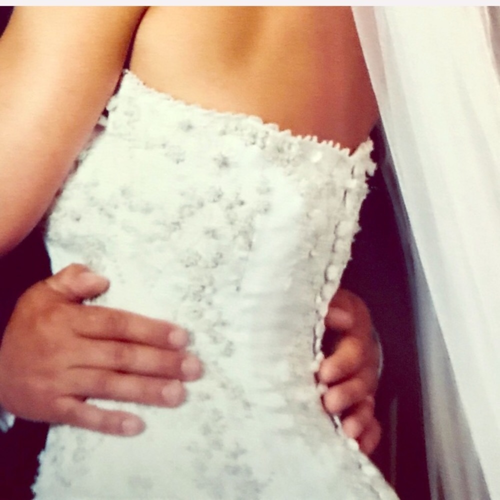 💞STUNNING💞Kleinfeld NYC COUTURE💞wedding gown💞 - Picture 3 of 8
